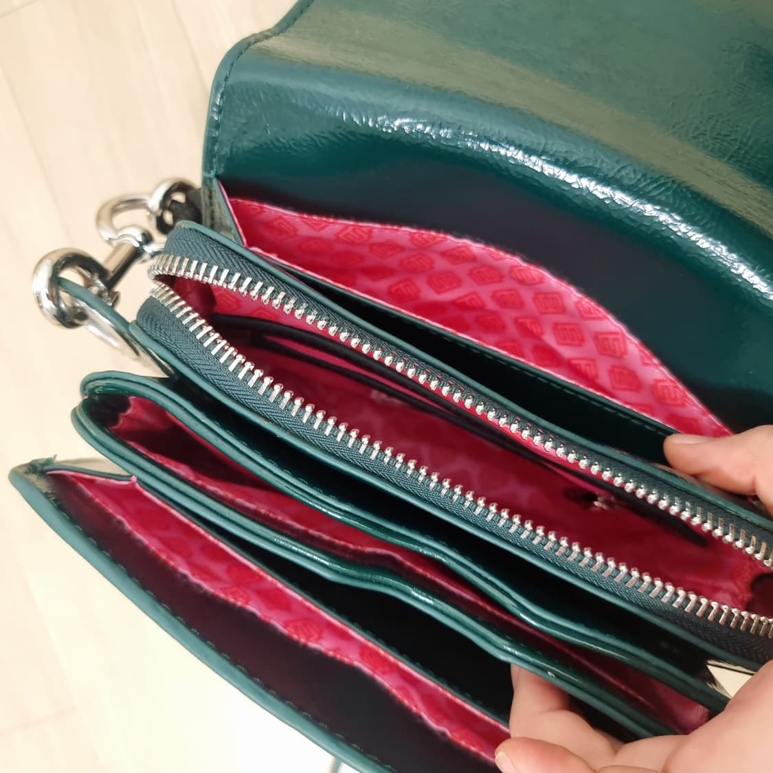 에센셜엔트워프 숄더백 토트백 핸드백 가방 (수납공간:8) / 상태완벽 상품이미지9