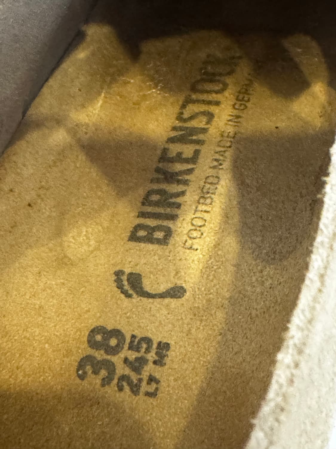 버켄스탁 런던 스웨이드 Taupe 38 (245) 사이즈 상품이미지3