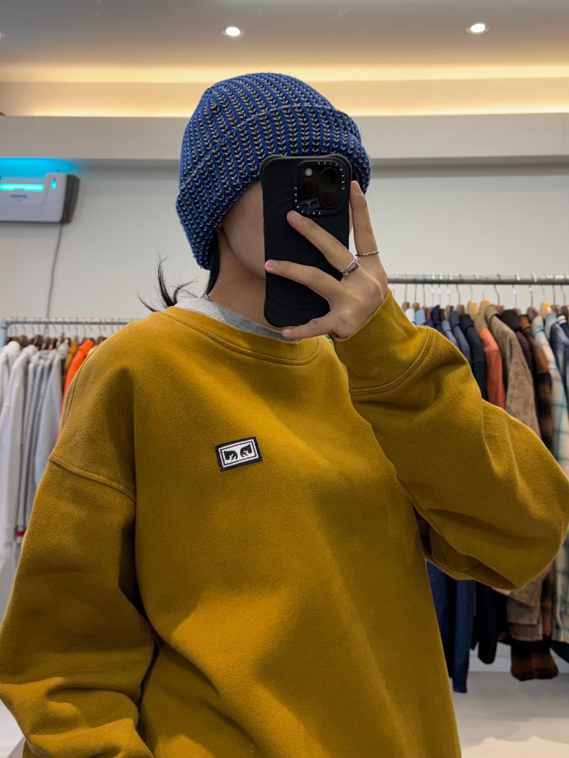 오베이 올 아이즈 맨투맨 상품이미지6