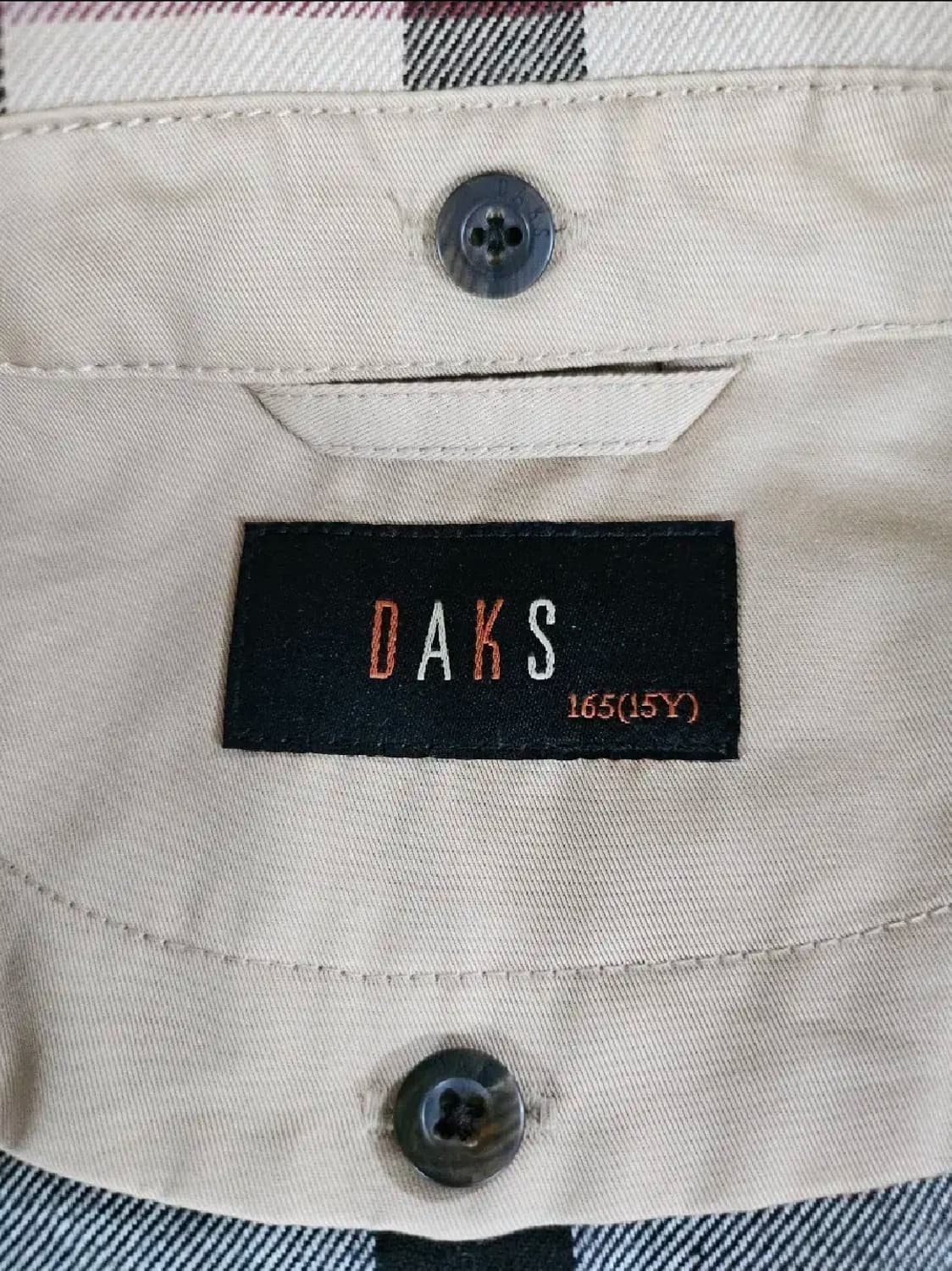 DAKS  닥스 베이지 트렌치 코트 165  .  여성 55반 상품이미지5