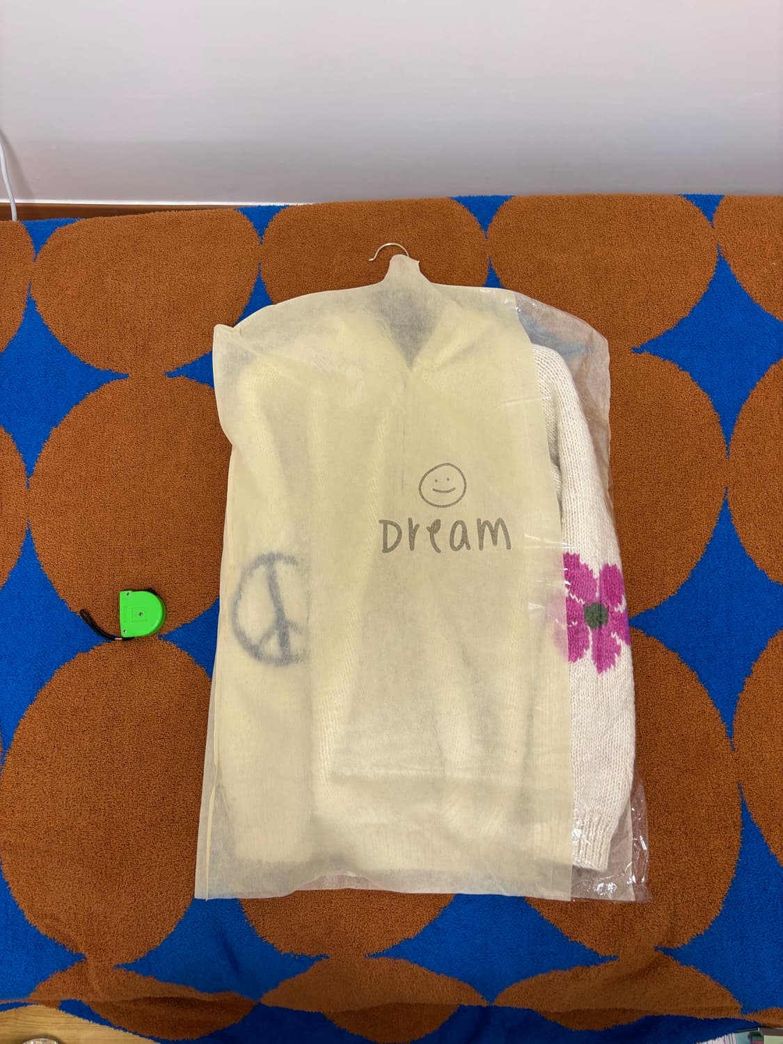 Macmahon 맥마혼 니팅 밀스 성조기 핸드니트스웨터 왈데스 투웨이자켓 상품이미지8