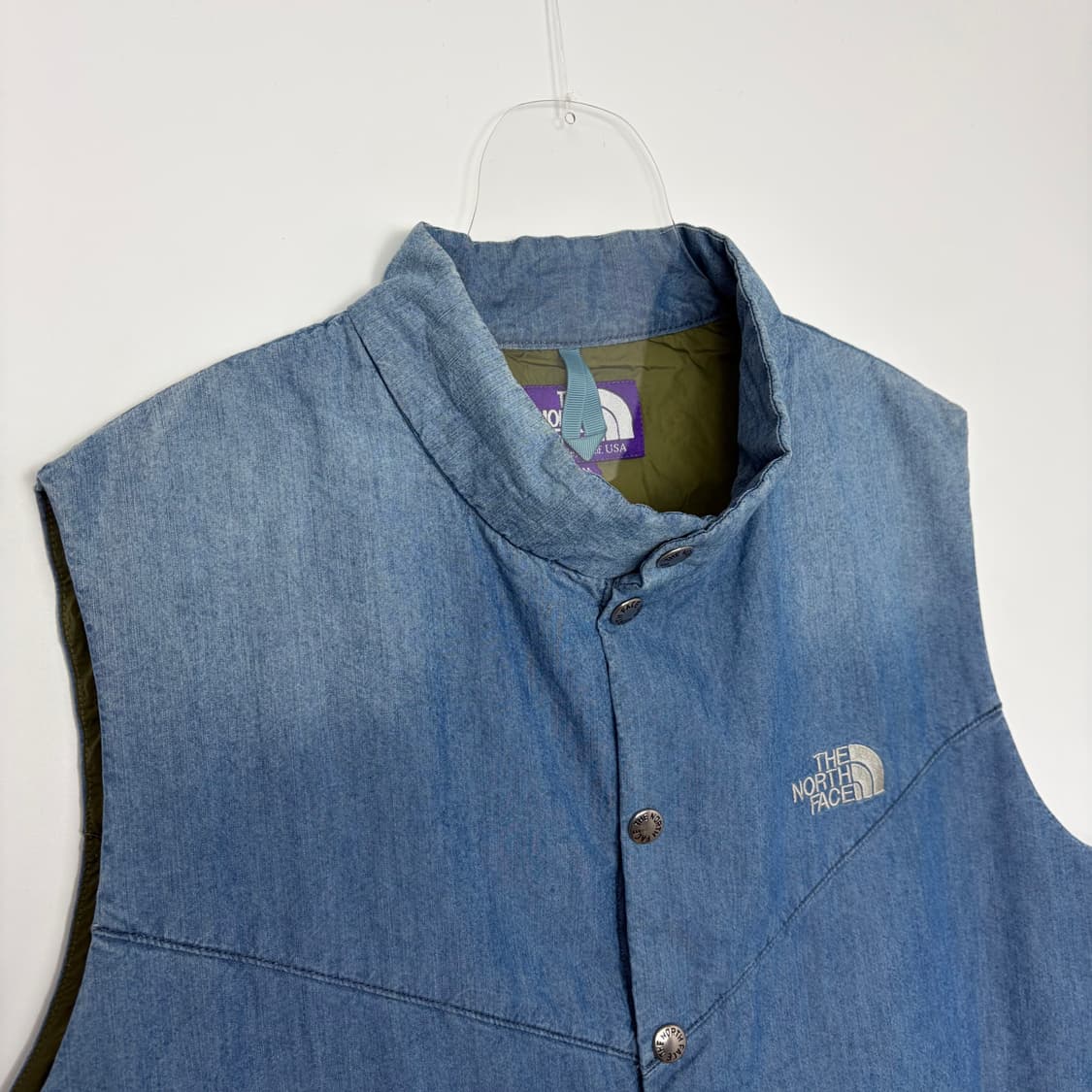 노스페이스 퍼플라벨 인슐레이티드 베스트 데님 조끼 상품이미지2