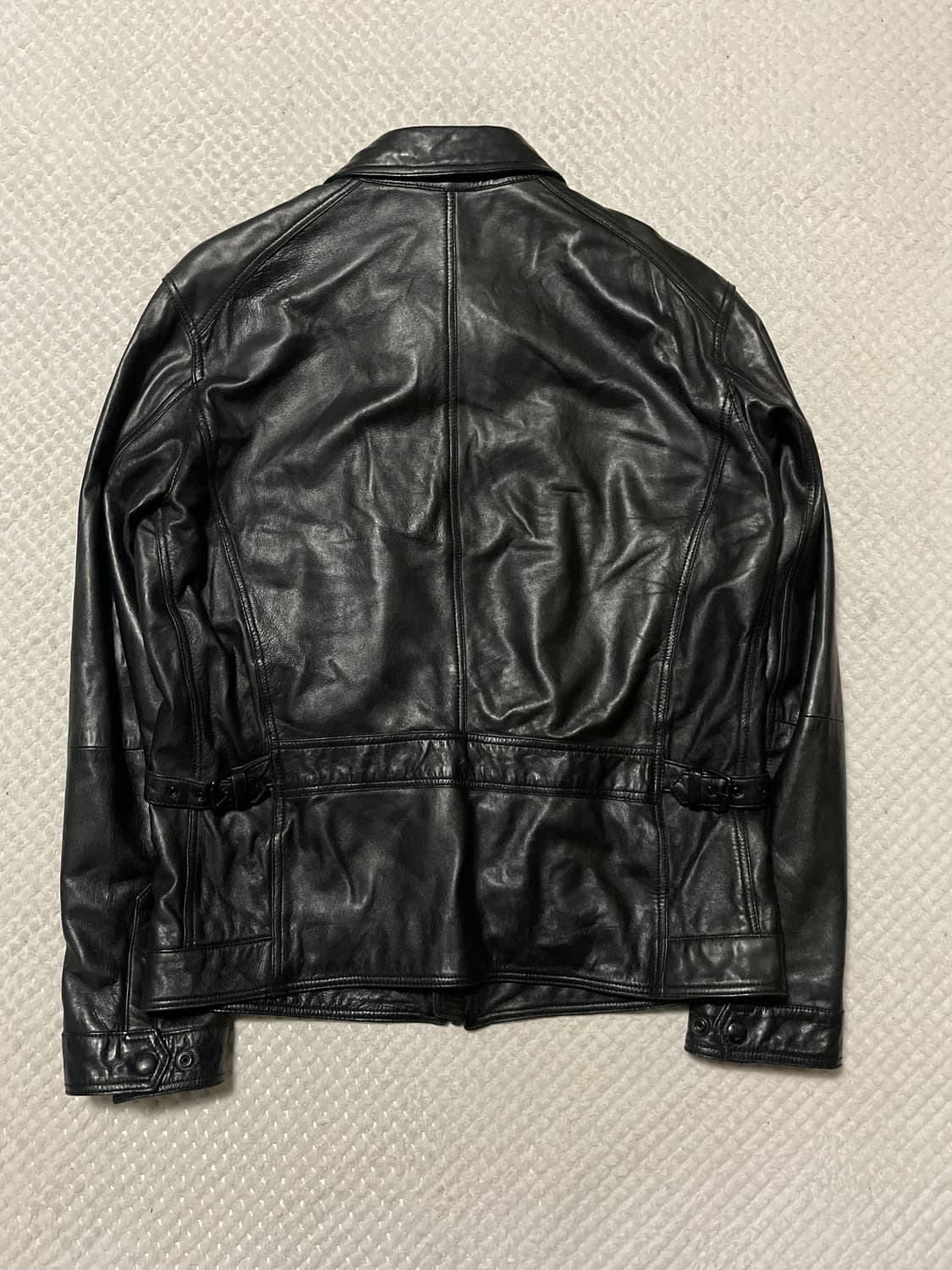 MASSIMO DUTTI 마시모두띠 쉽스킨 양가죽 레더 자켓 상품이미지2