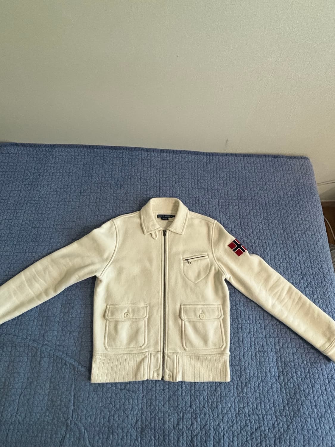 폴로 랄프로렌 노르웨이 패치 코튼 집업 자켓 상품이미지2