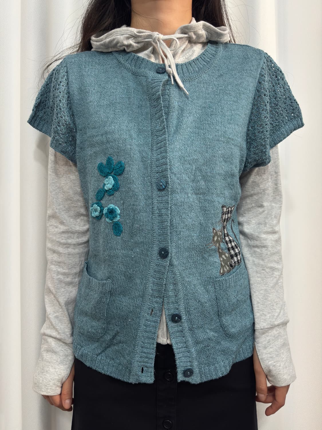 mori neko cardigan 상품이미지1
