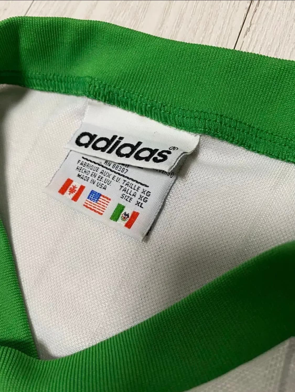 (XL) 90s USA제 빈티지 아디다스 트레포일 저지 상품이미지7