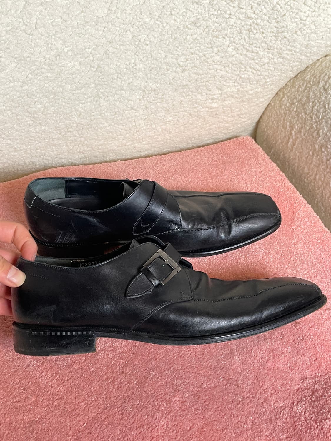 페라가모 세미스퀘어 버클 구두 280 / 10사이즈 상품이미지2