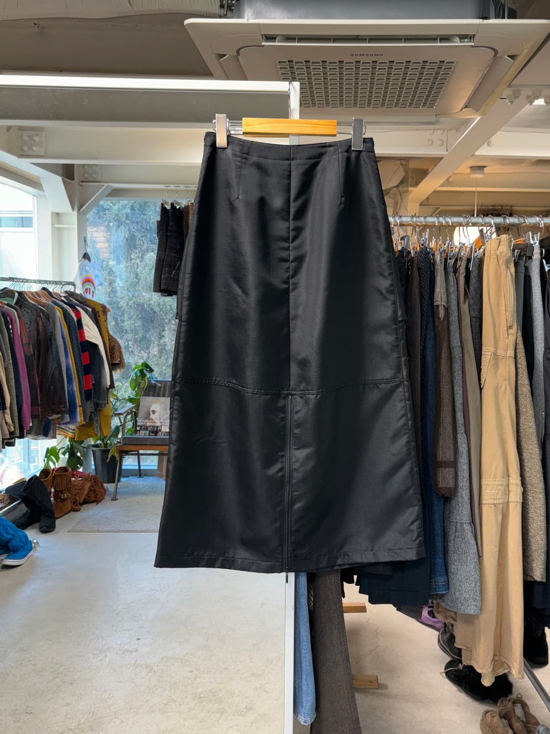 센소유니코 나일론 카고 스커트 상품이미지2