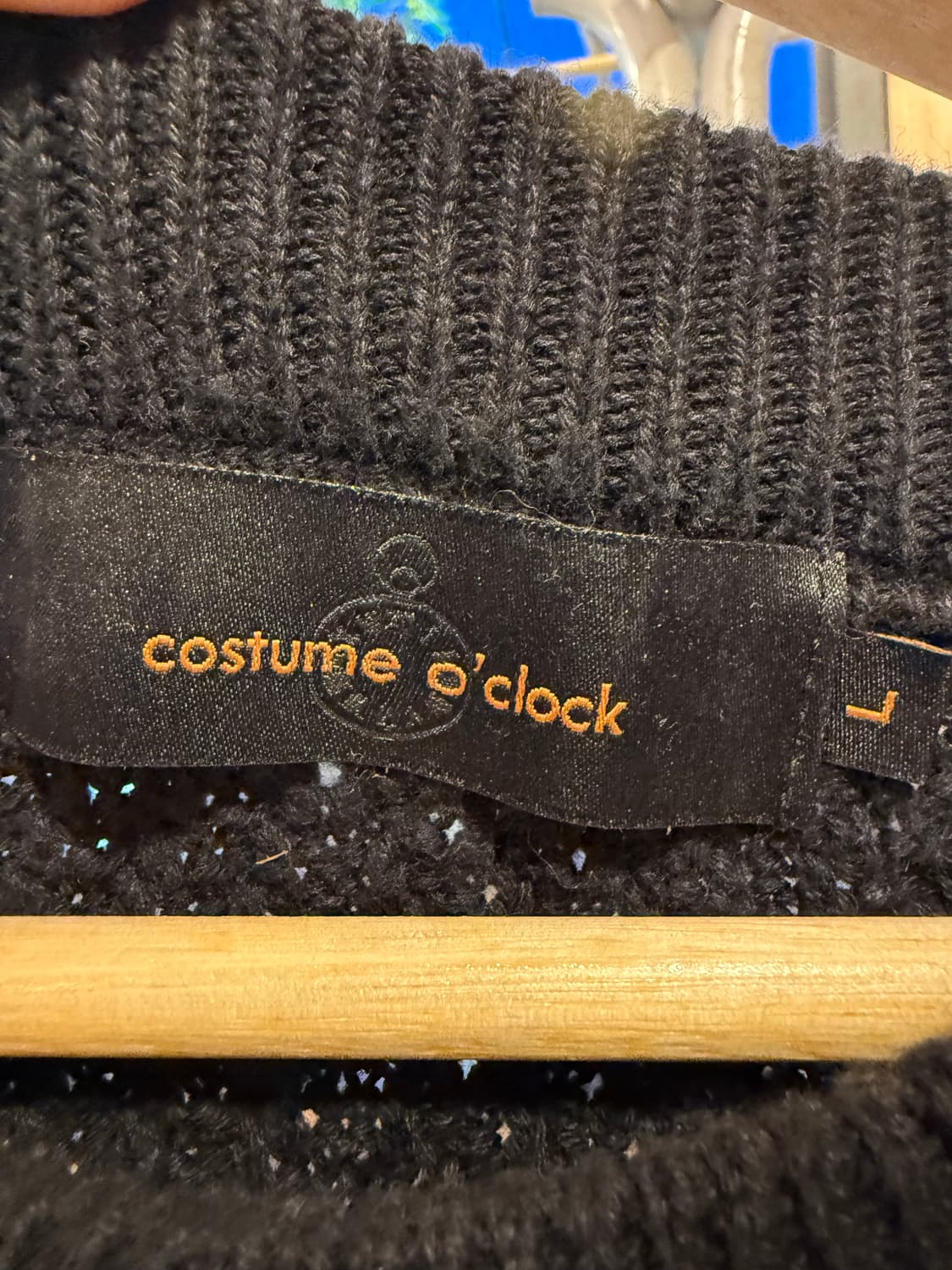 커스텀어클락 블랙 니트 베스트 상품이미지2