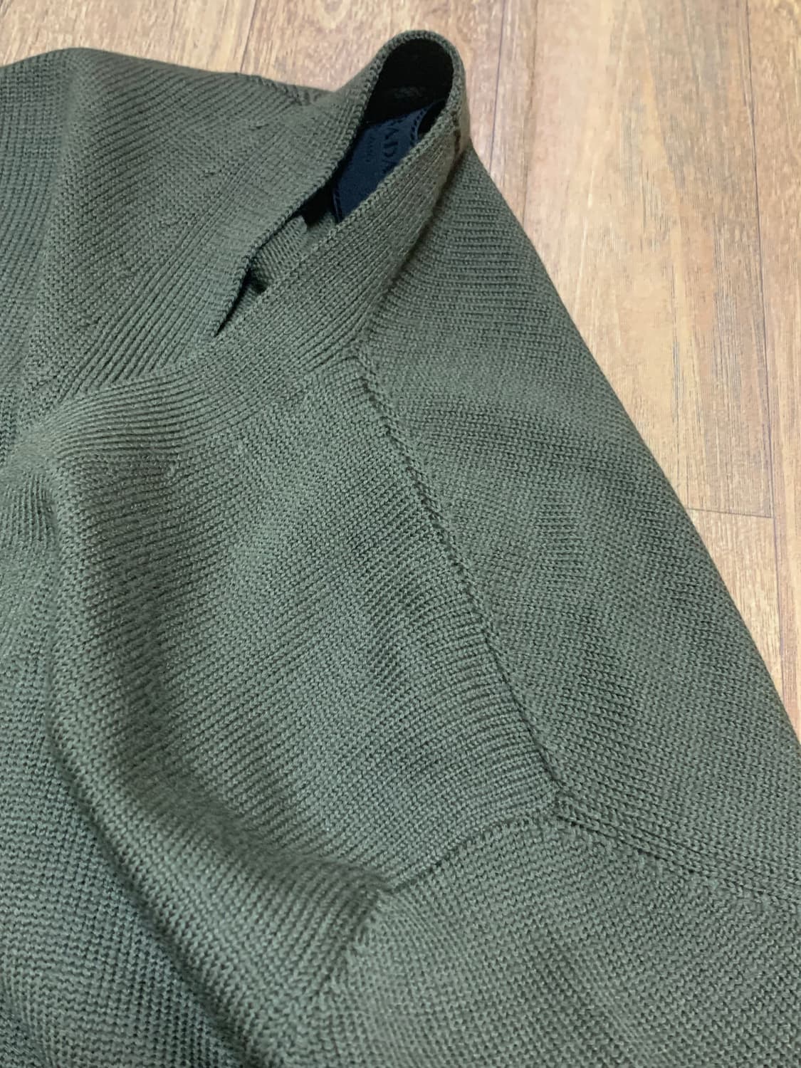 PRADA 00'S 프라다 카디건(헤비 울)48 사이즈 상품이미지2