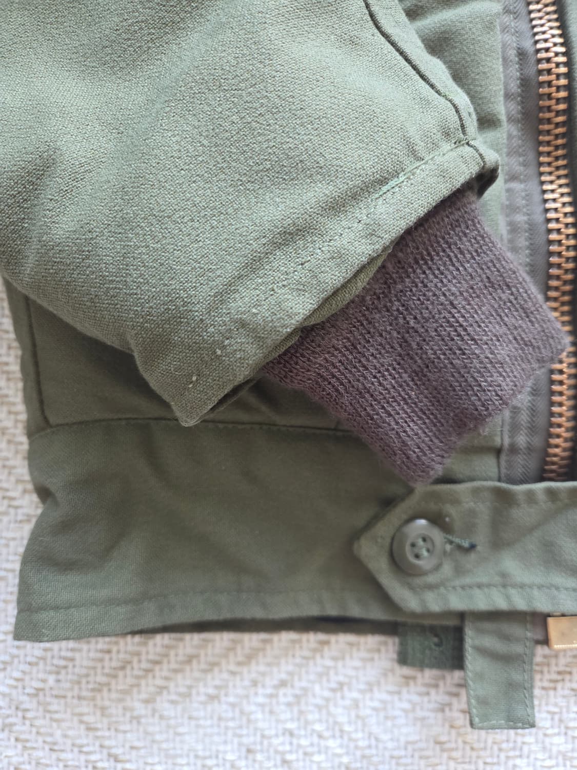 1982 OG 캐나다군 AFW CREW 탱커 자켓 S-R 상품이미지8