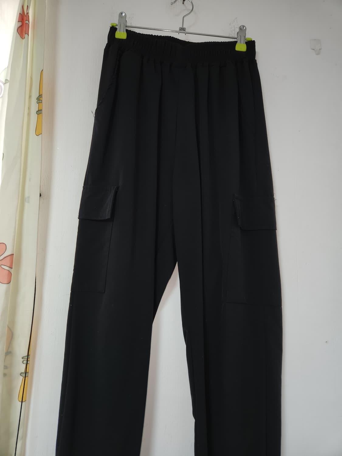 검정색 카고 조거 트레이닝 바지 F 상품이미지3