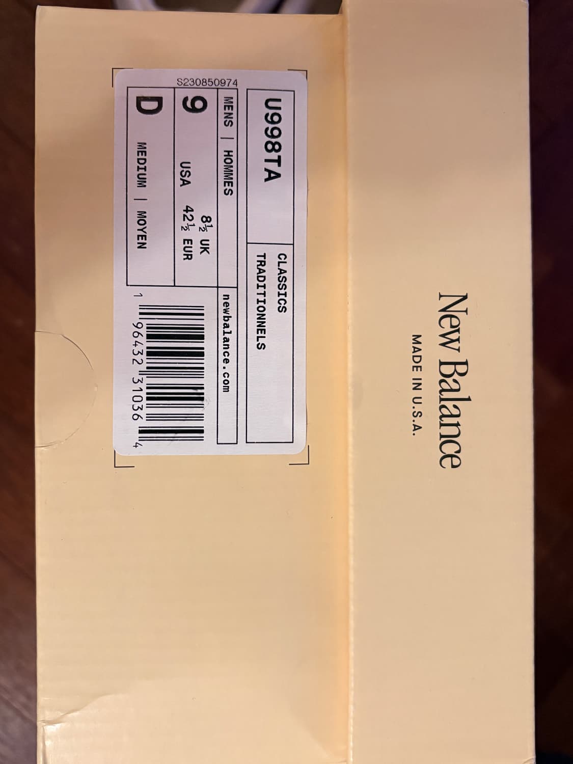 뉴발란스 998 made in USA 270 상품이미지8