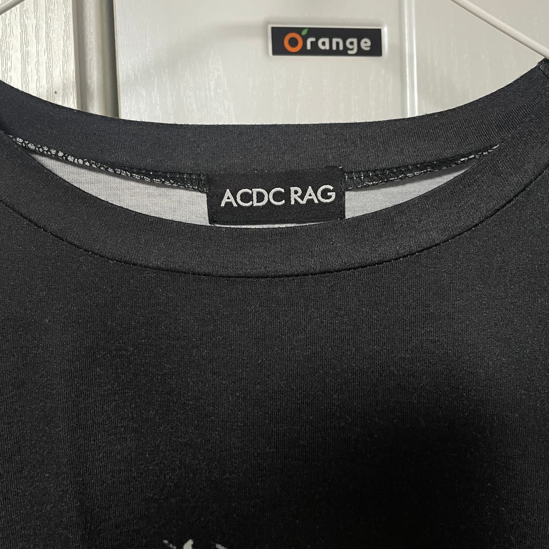 Acdc rag 딸기 셔츠 반팔 티 지뢰계 서브컬쳐 중성계 상품이미지3