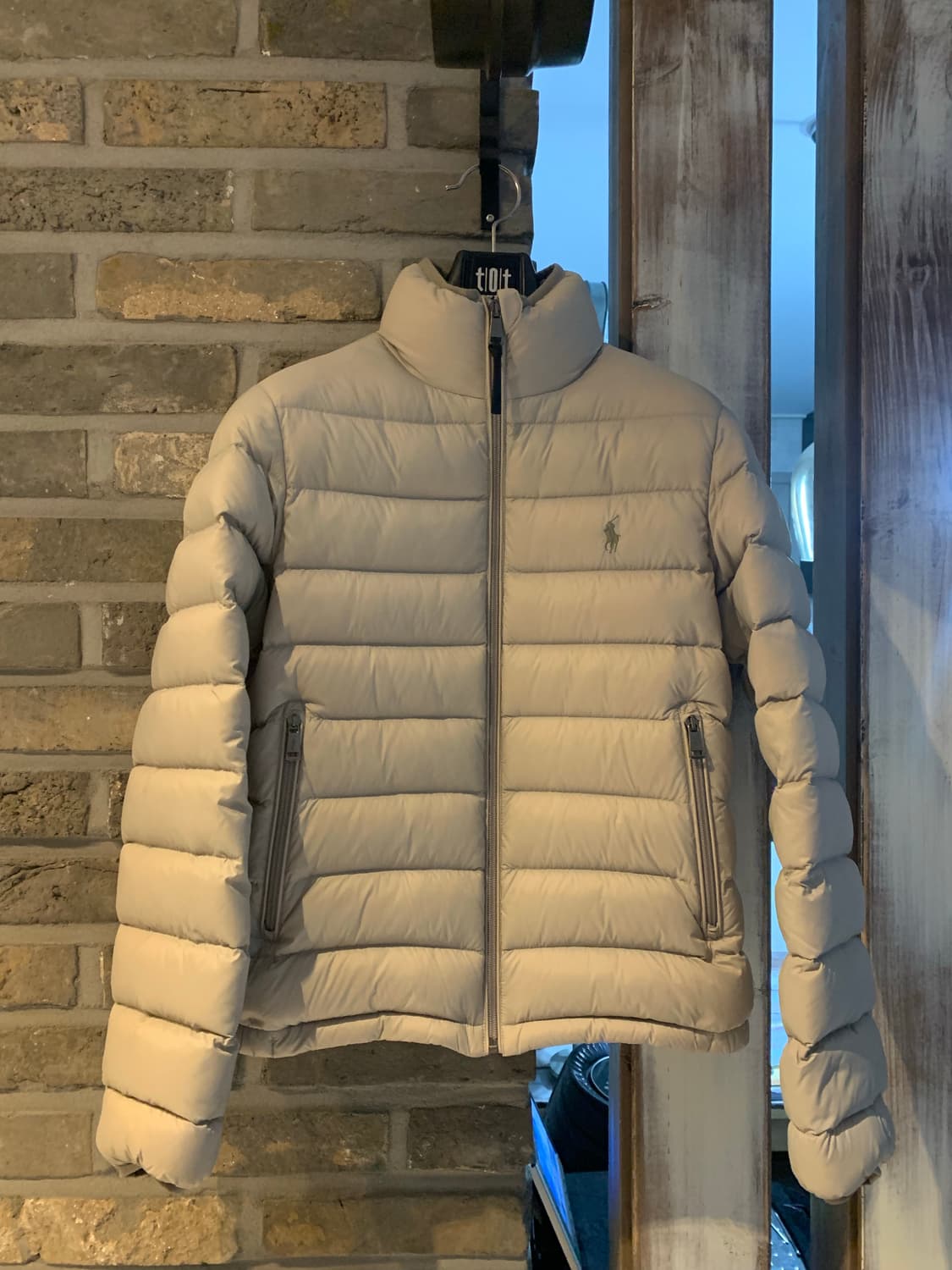 폴로 경량패딩 그레이 (매장정품) 병행x 상품이미지1