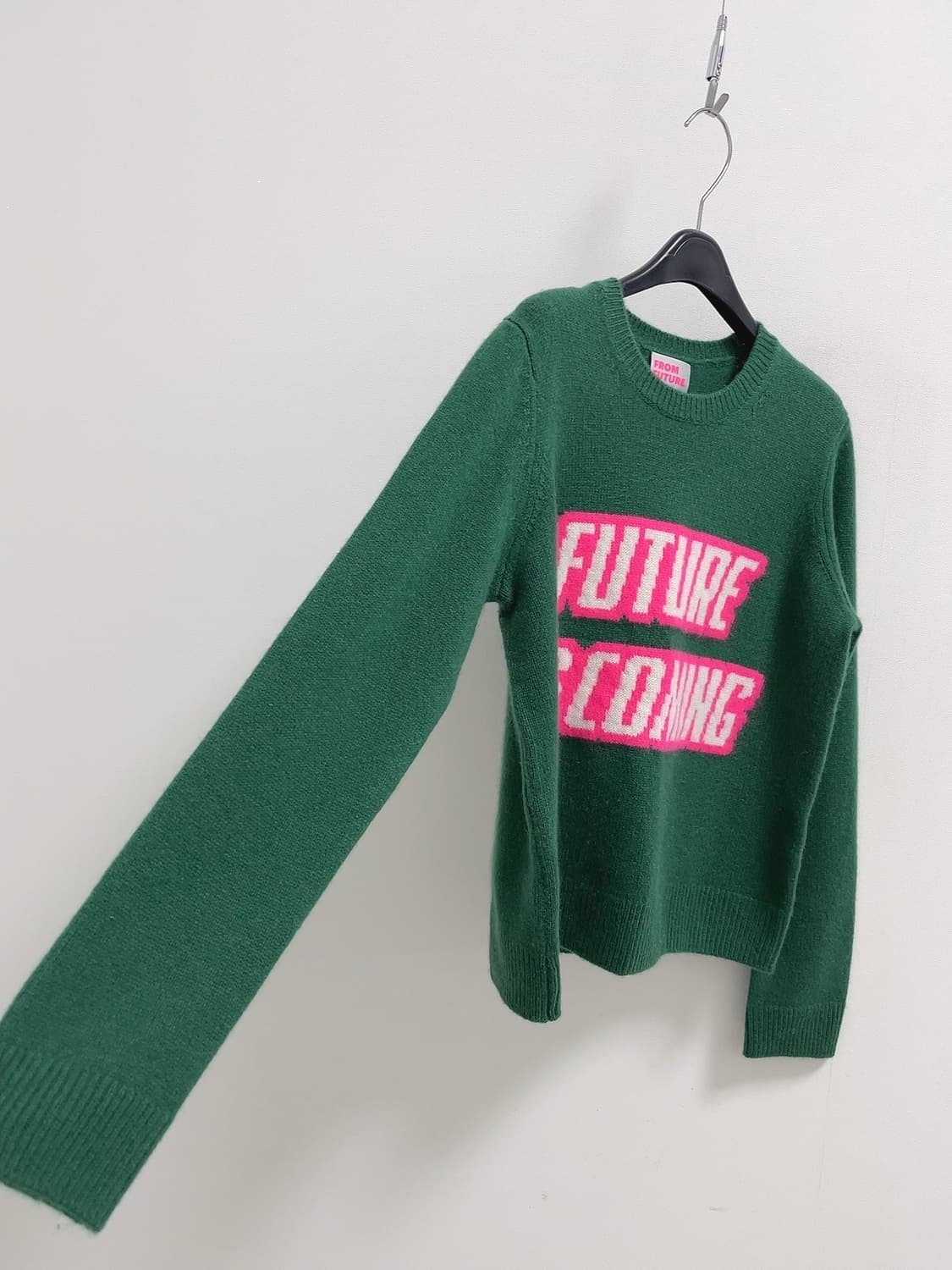 프롬퓨처 그린 캐시미어 100 니트 상품이미지3