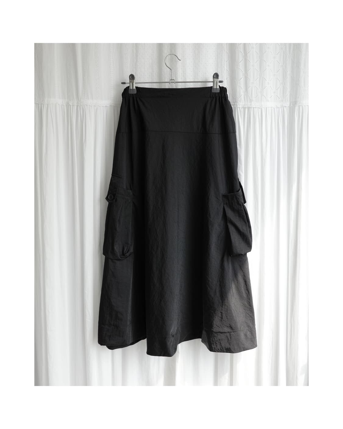 black cargo skirt 상품이미지4