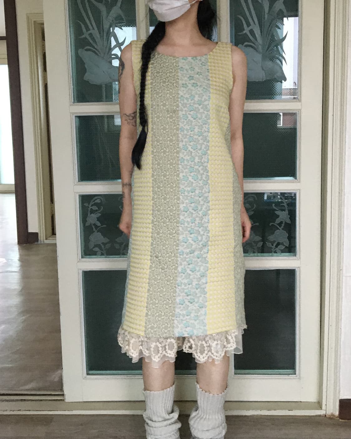 Oriental mood sleeveless onepiece 상품이미지6