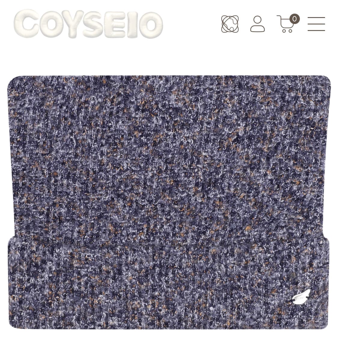 코이세이오 coyseio 와이드 캣 비니 퍼플 상품이미지1