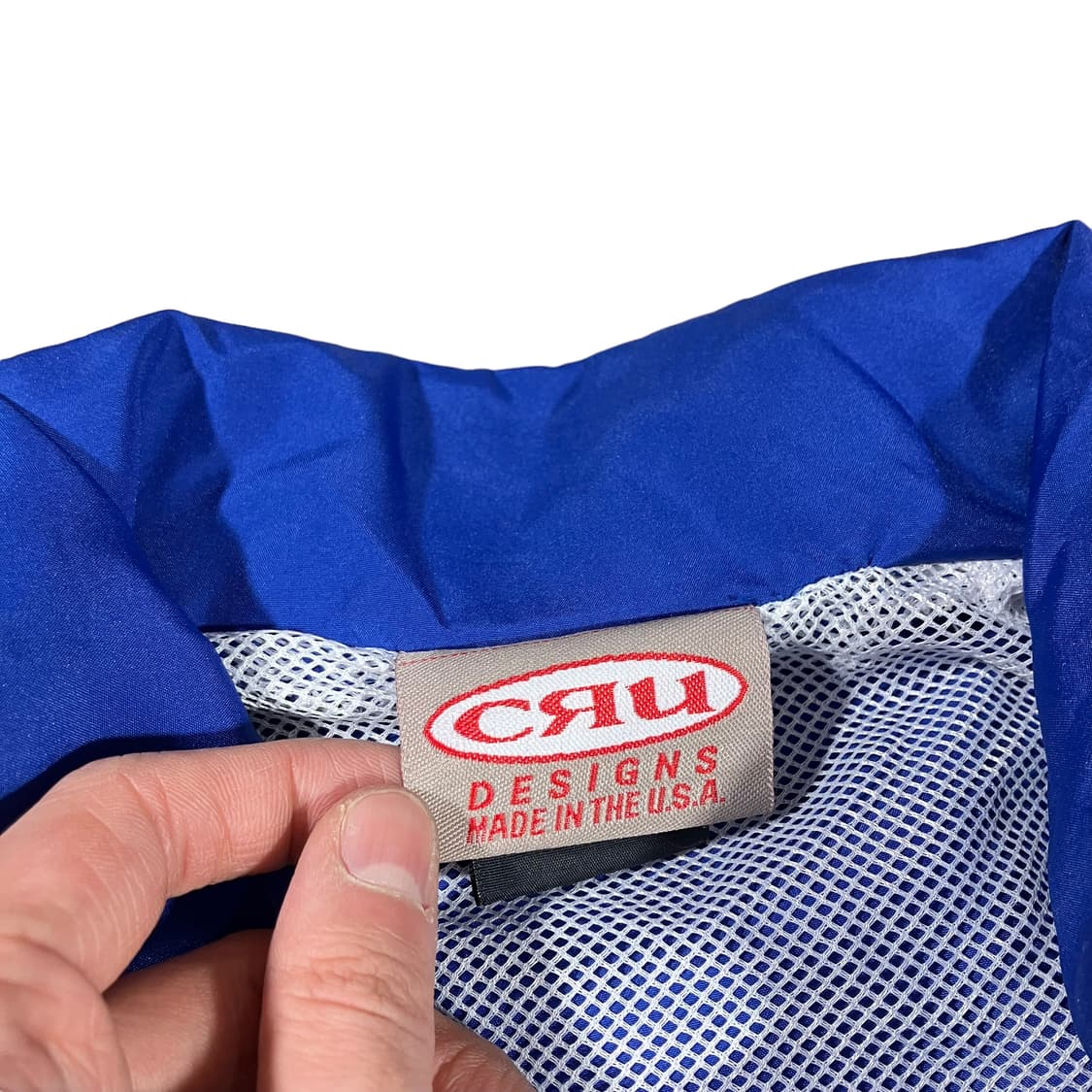 90s CRU 빅로고 올드스쿨 윈드브레이커 자켓 상품이미지8