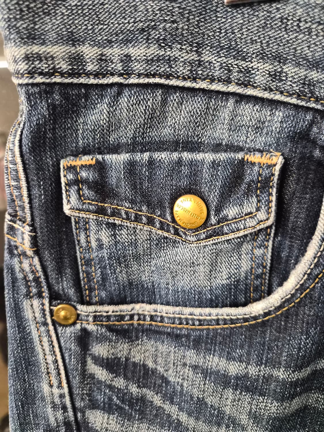 32) LEE COWBOY 신치백 데님 반바지 팝니다 상품이미지6