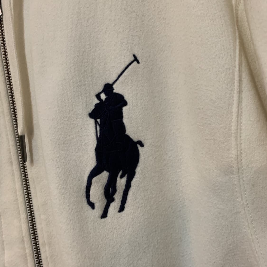 XXL 폴로랄프로렌 빅포니 투웨이 체크 후드 집업 상품이미지3