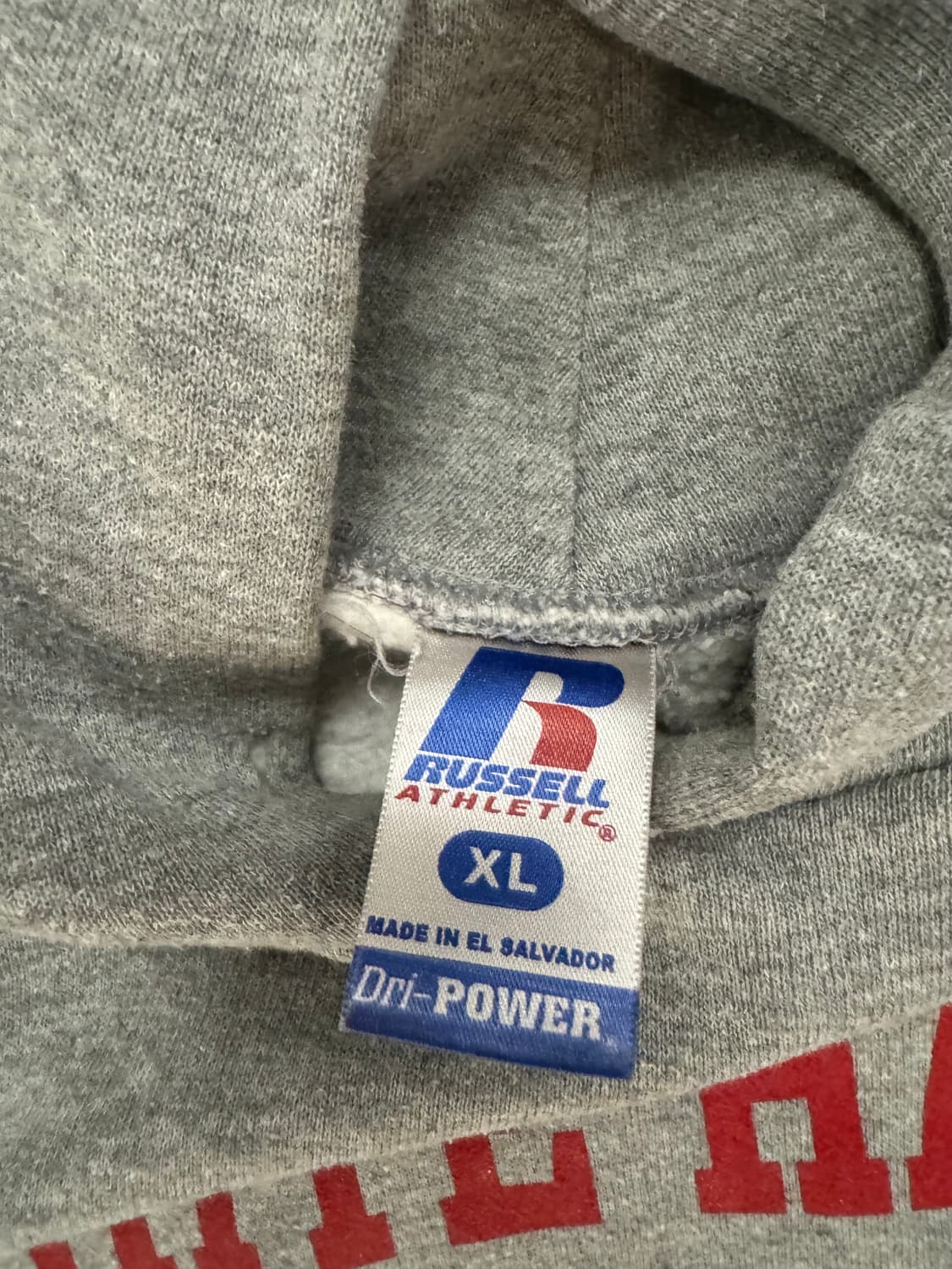 90‘s 빈티지 Russell Athletic 후드티셔츠 xl 상품이미지3