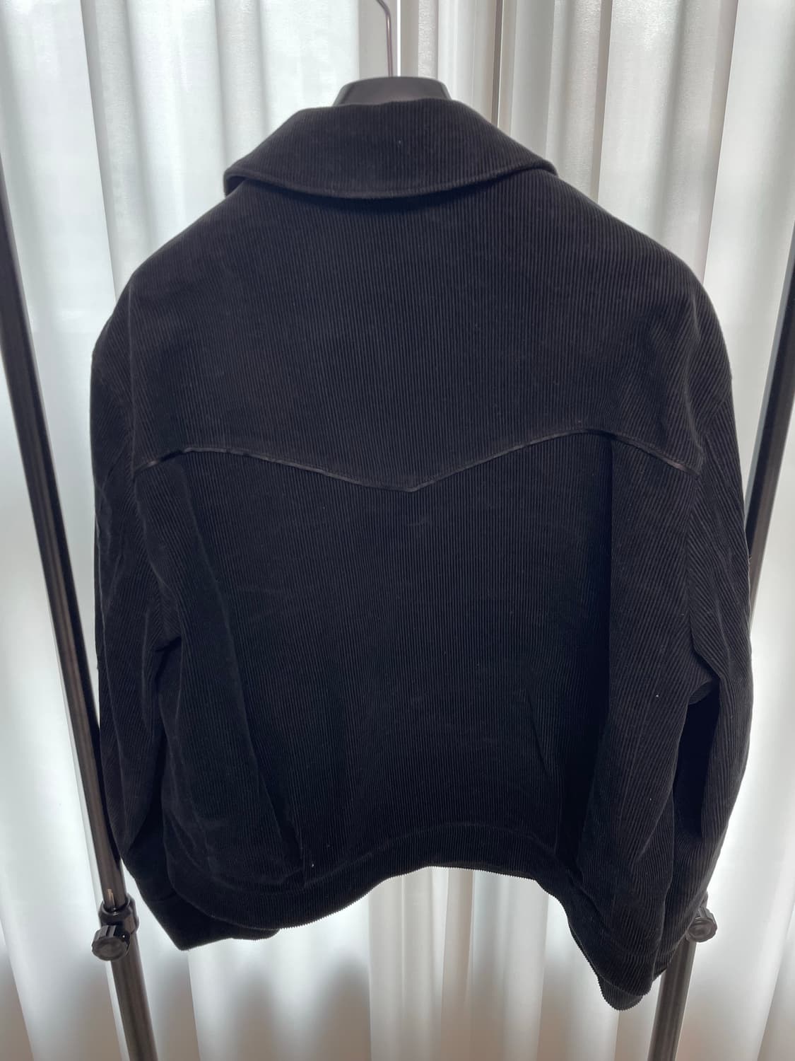 토니웩 코듀로이 블랙 자켓 XL 상품이미지2