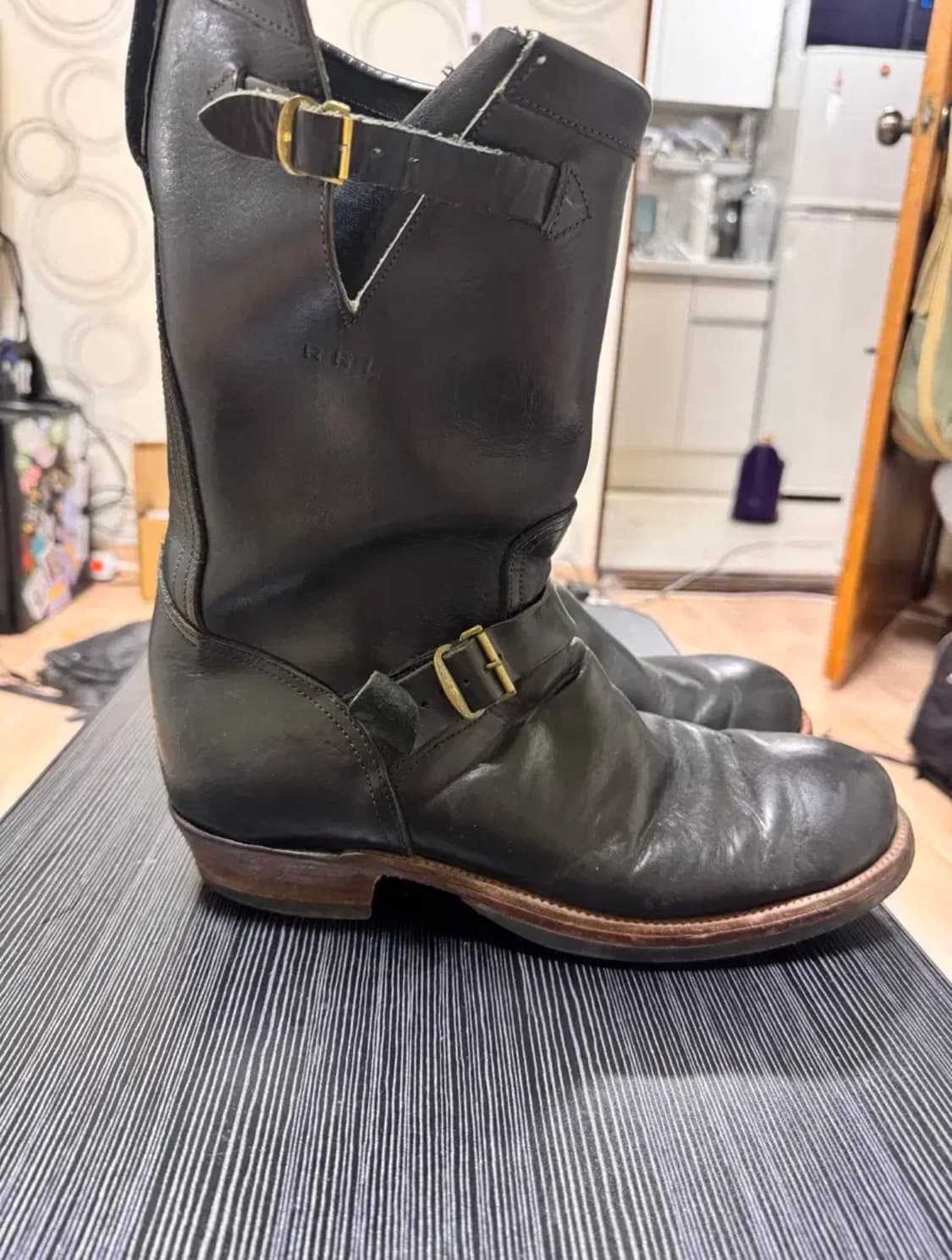 Rrl 줄리안메이드 엔지니어부츠 12d 상품이미지4