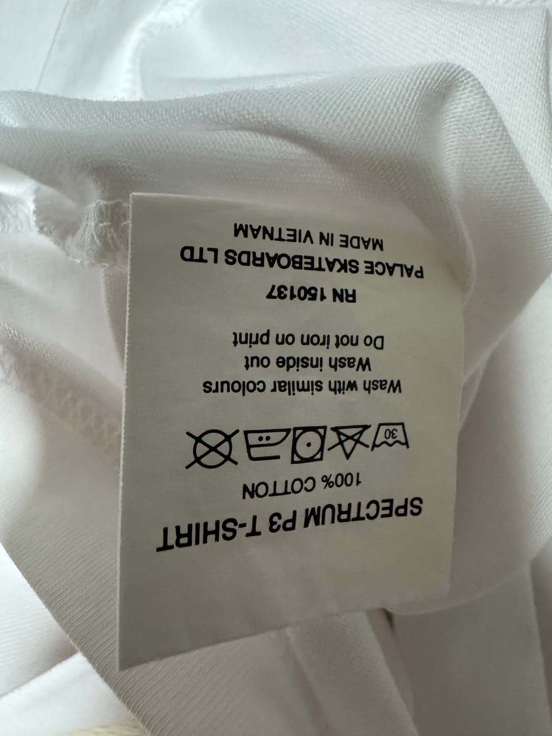 팔라스 스펙트럼 P3 티셔츠 화이트 - 23SS (XL) 상품이미지4