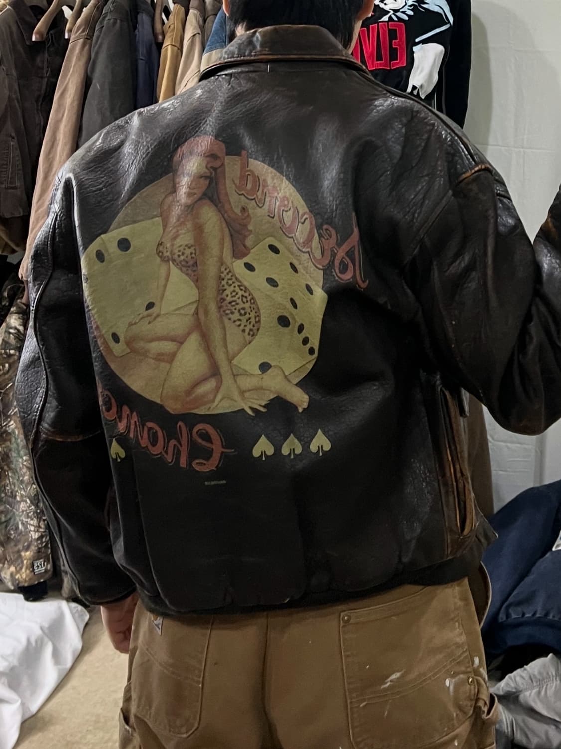 아비렉스 A-2 가죽자켓 상품이미지1