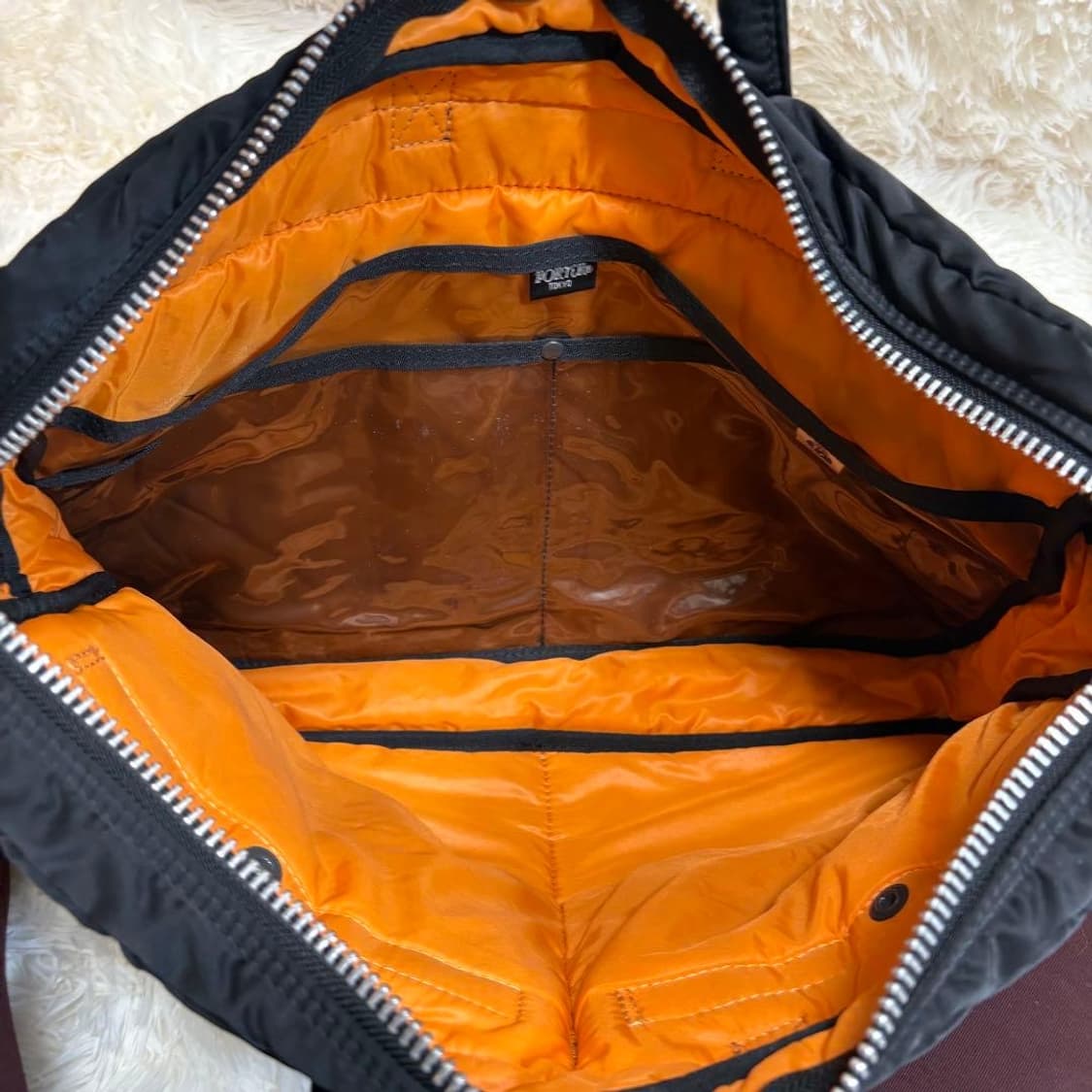 포터 탱커 브리프 가방 블랙 상품이미지2