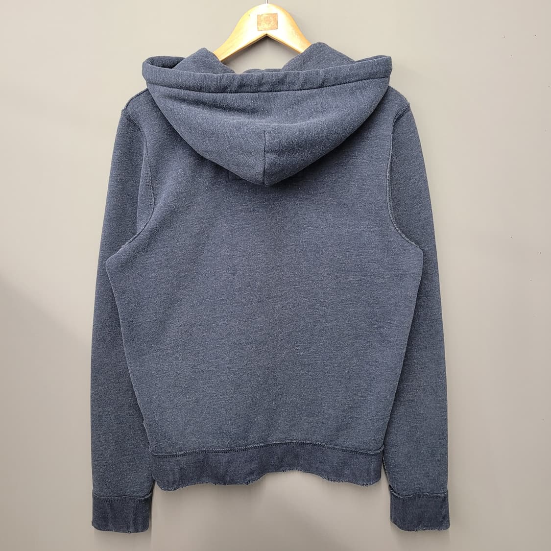 Abercrombie & Fitch 아베크롬비 스펠로고 후드 집업 네이비 상품이미지2