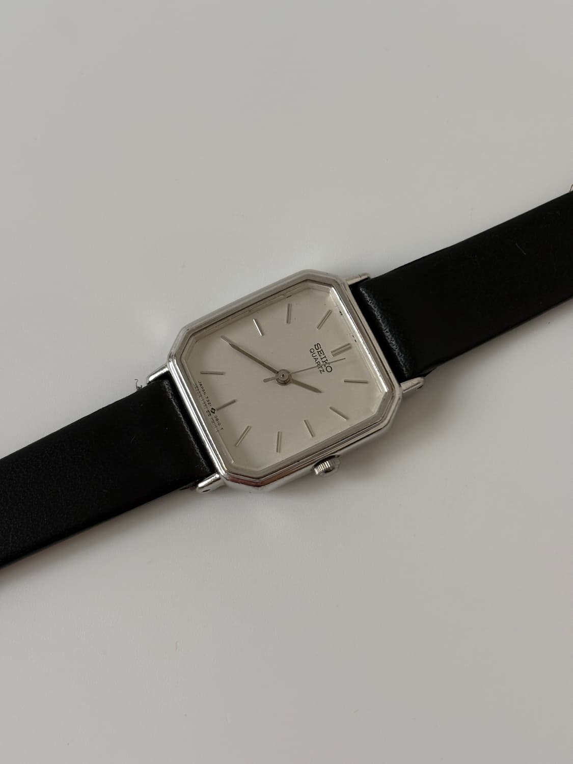 1980s Silver Square Ladies Quartz  상품이미지5