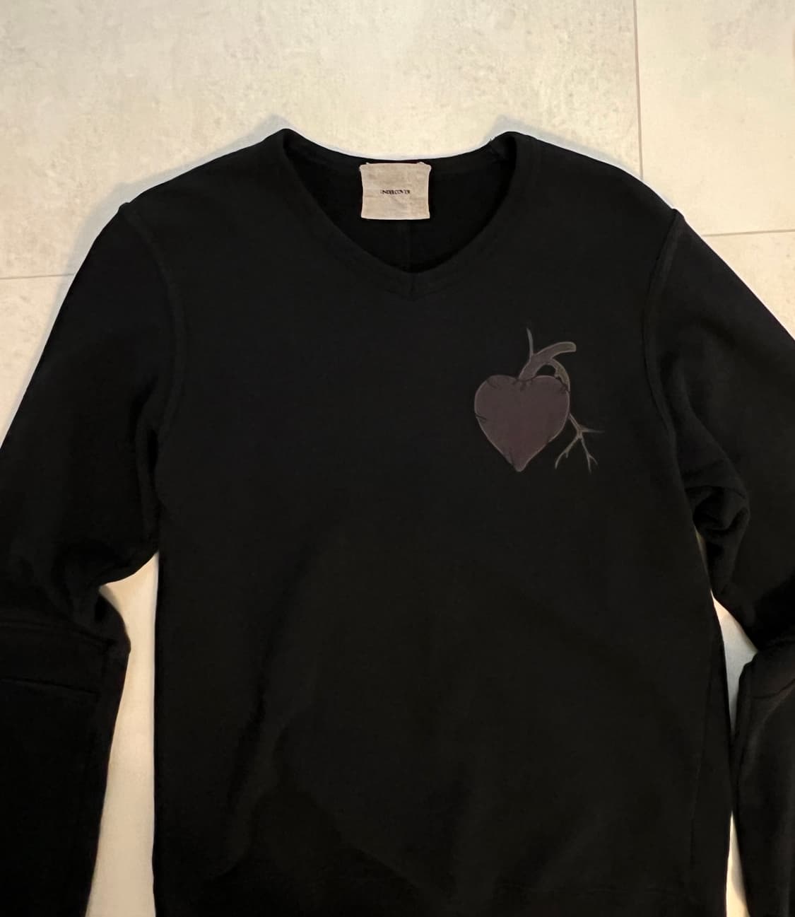 언더커버 13aw 심장 스웻셔츠 상품이미지2