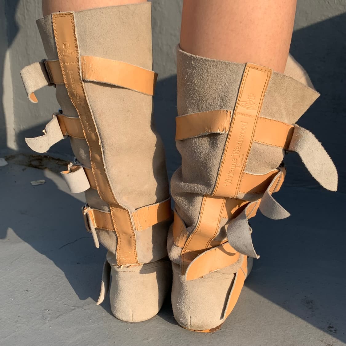 비비안웨스트우드 파일럿부츠 상품이미지4