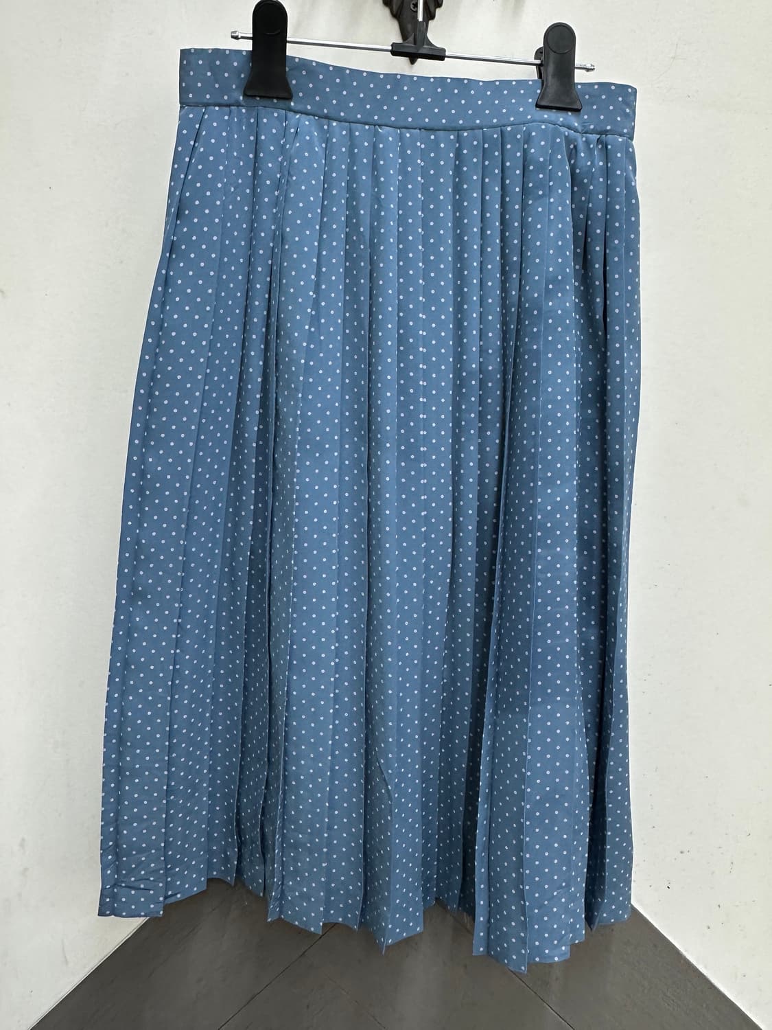 🎨하구미의 작업실 코디세트🎨레이어드 모리걸 도트 미디스커트  상품이미지6