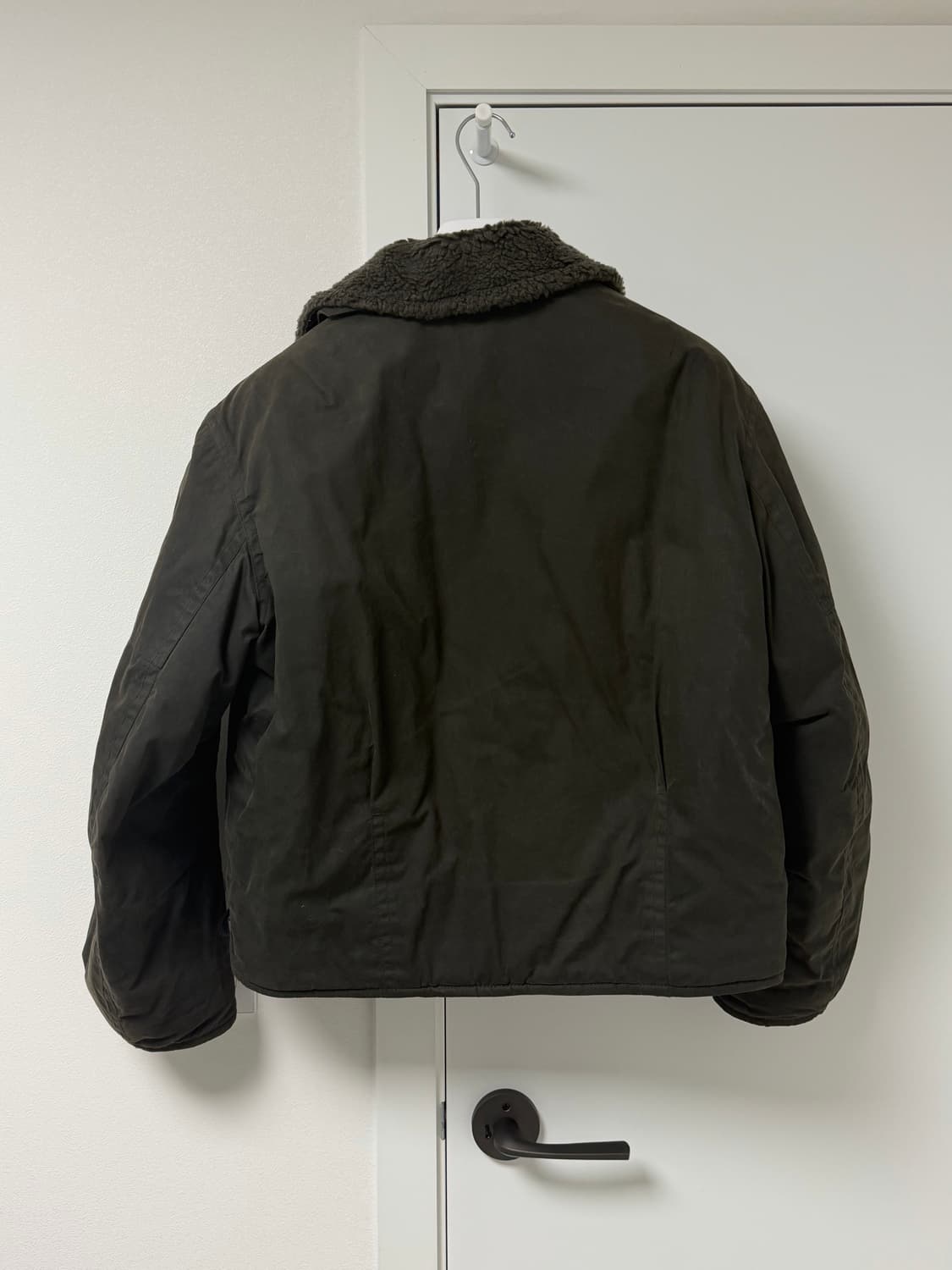 쿠어 왁스드 코튼 워싱 데크 봄버 M 상품이미지2