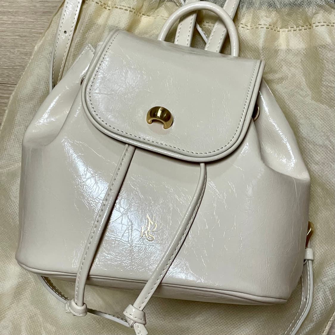 앤딜로즈 Mini Manon bag 아이보리 상품이미지3