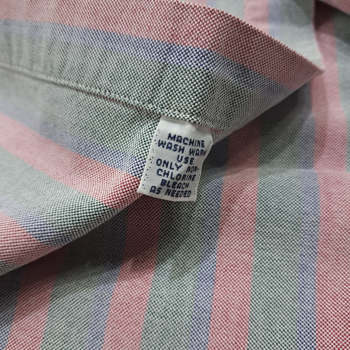 CN852 L 폴로 랄프로렌 올드스쿨 프레피 스트라이프 긴팔 셔츠 남방 상품이미지6