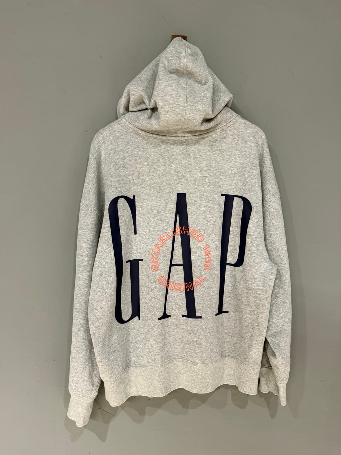 Gap back logo oversized hood zip-up 상품이미지8