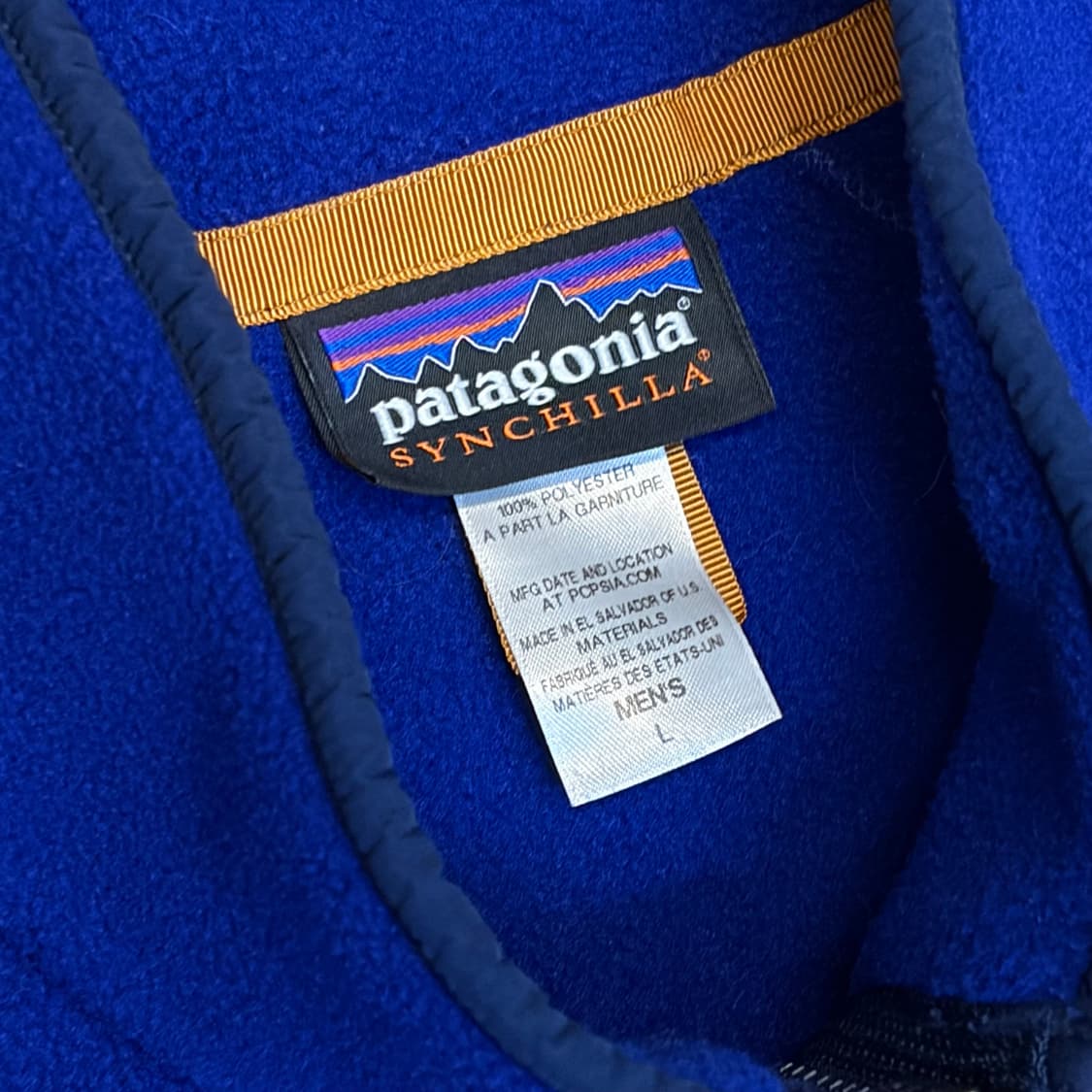 새상품급 USA 빈티지 파타고니아 신칠라 플리스 집업 후리스 상품이미지5