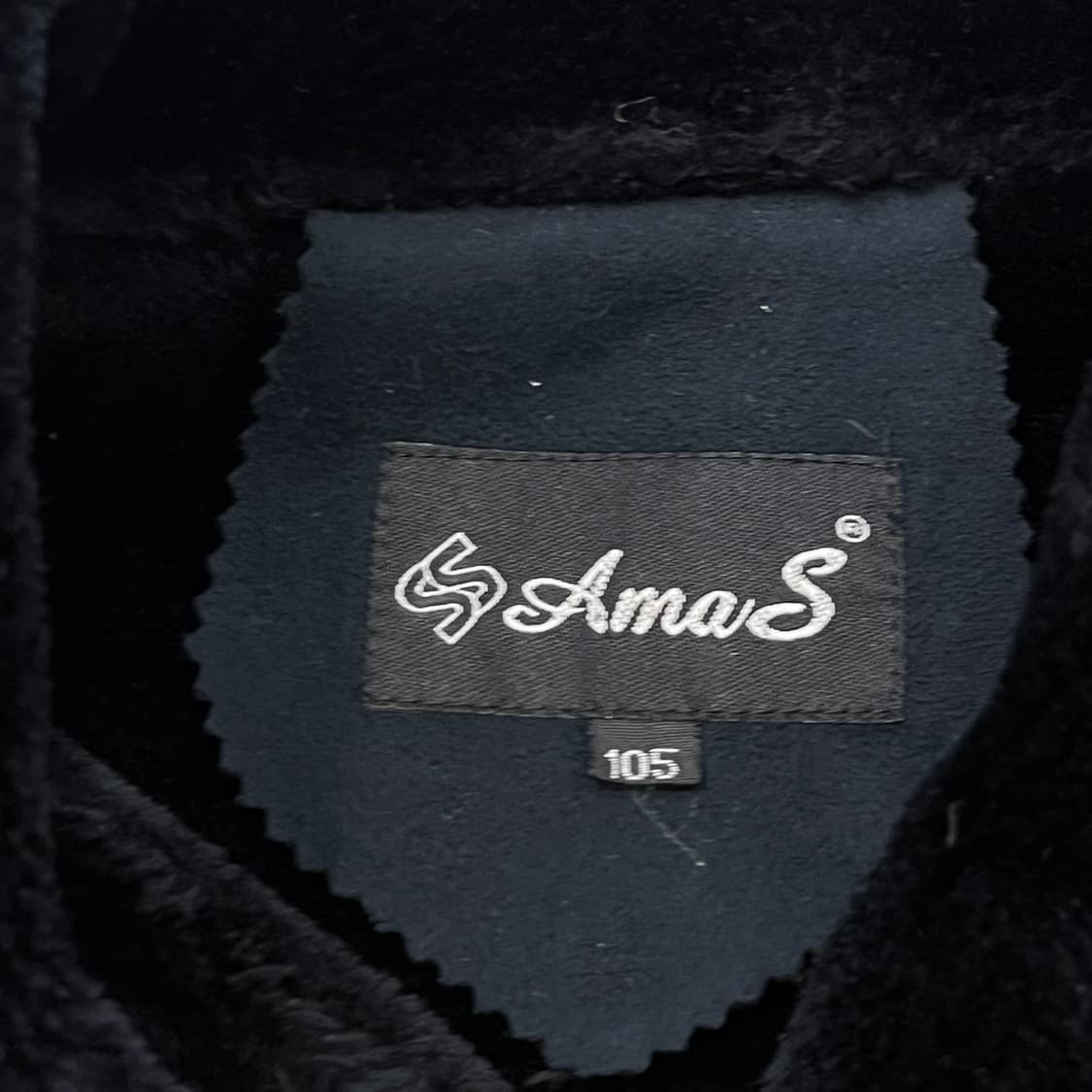 105 AMAS 스웨이드 퍼 카라 자켓 상품이미지6