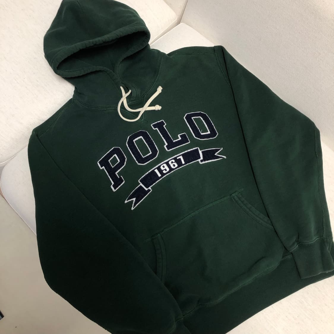 [L] 폴로 1967 후드 그린 상품이미지3