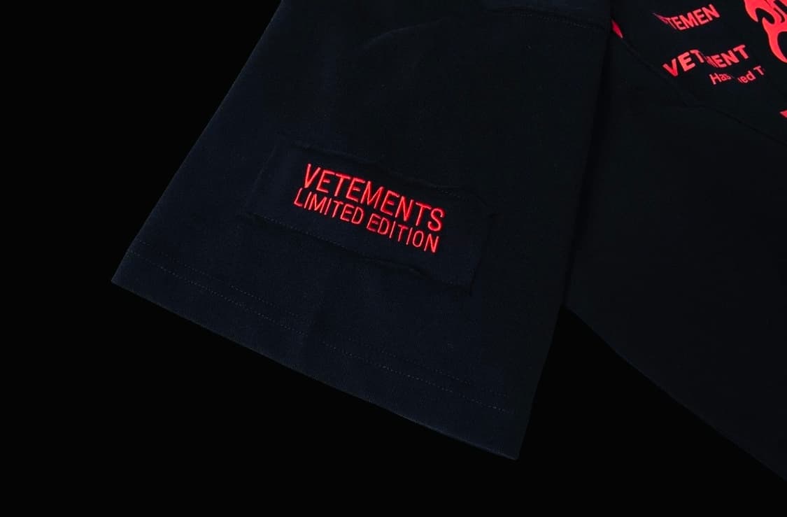 VETEMENTS J’Adore Hardcore T-shirt 상품이미지5
