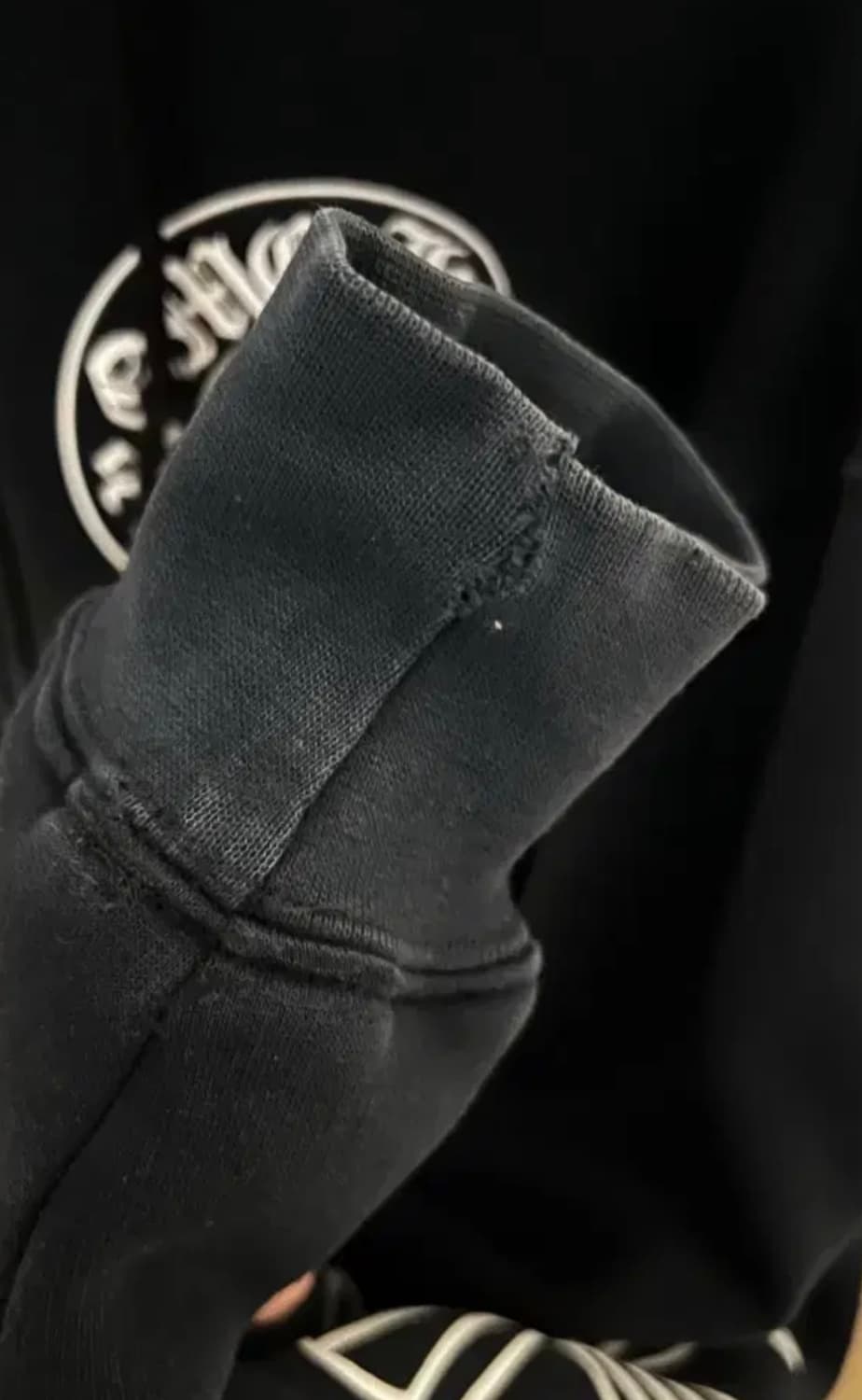 90s 크롬하츠 헤비웨이트 후드집업 L 상품이미지3