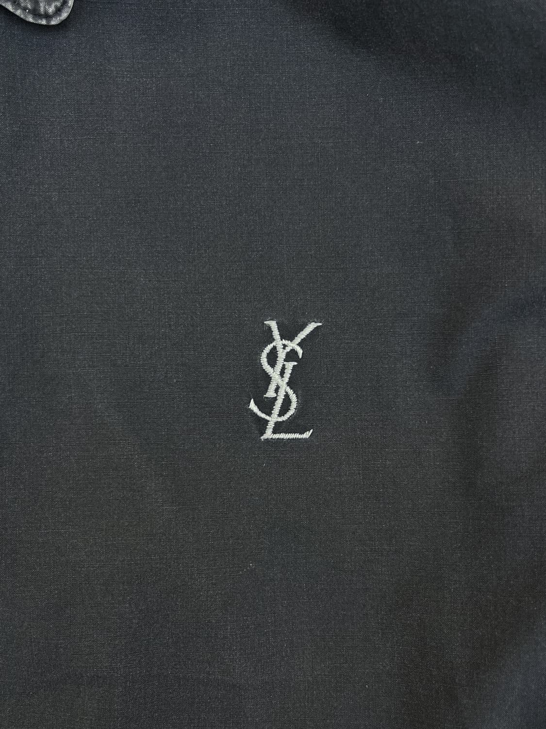 입생로랑 90s YSL 로고 블루종 자켓 상품이미지6