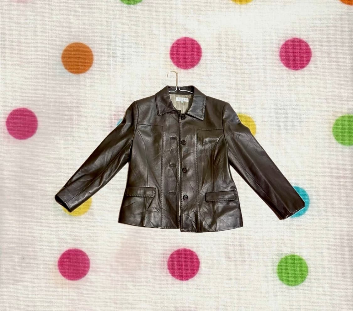 빈티지 가죽자켓 상품이미지1