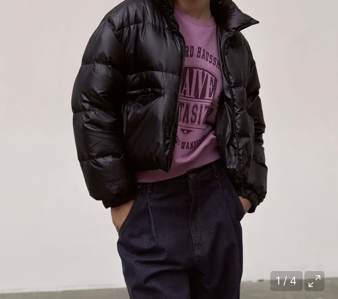 레이브 덕다운 패딩 [블랙] 상품이미지1