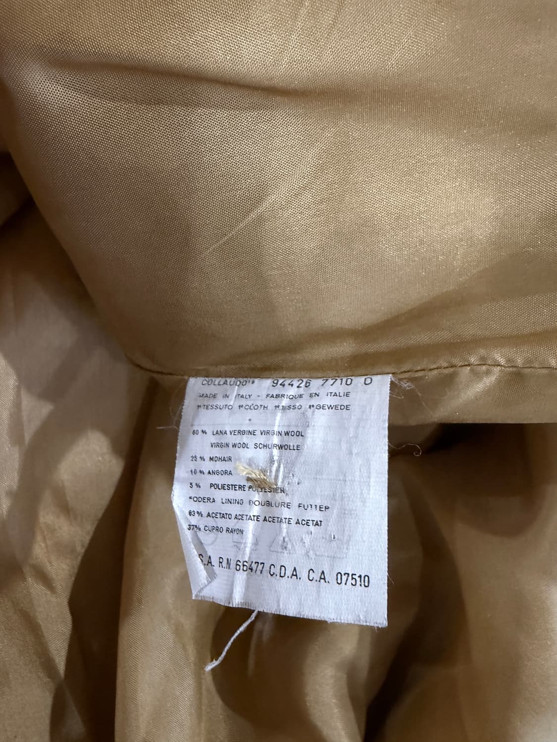 발렌티노 앙고라 모헤어 롱코트 상품이미지7